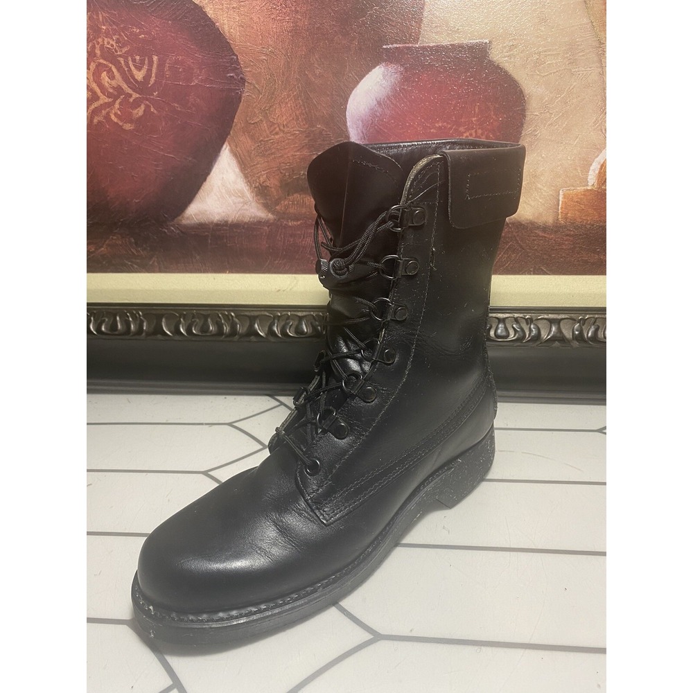 Addison Shoe Company Black Combat Boots 2005 - Men's   5  A